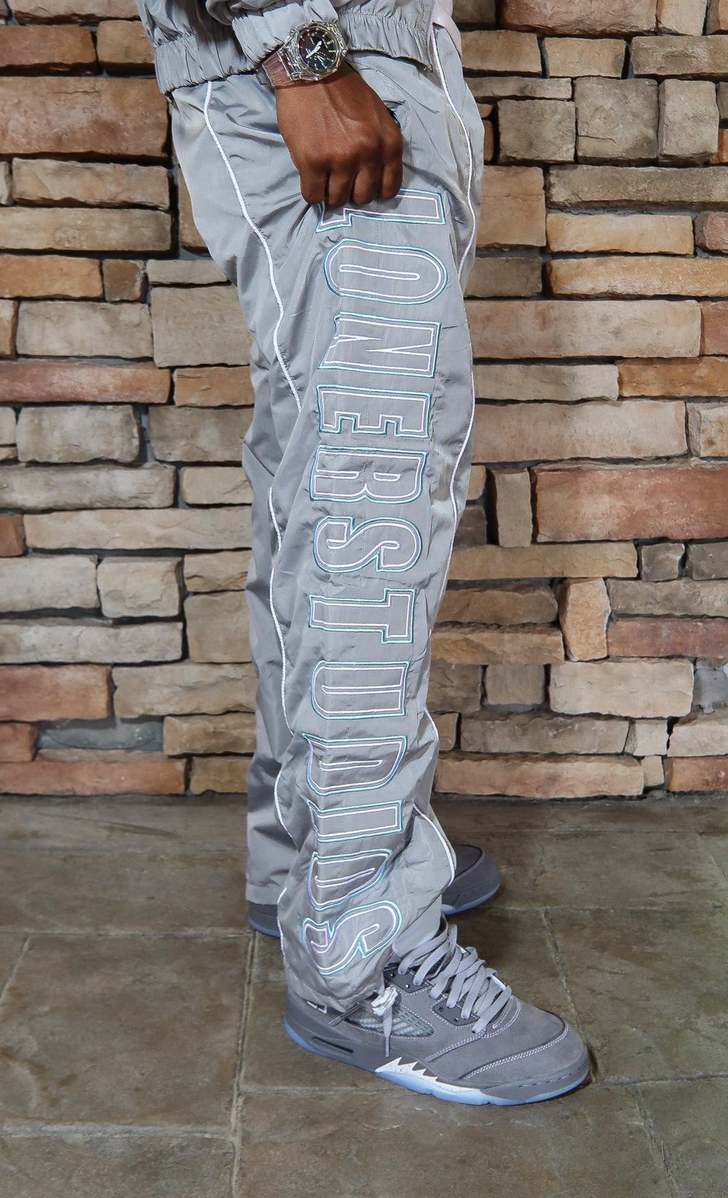 SPACE GREY LONER TRACKSUITS